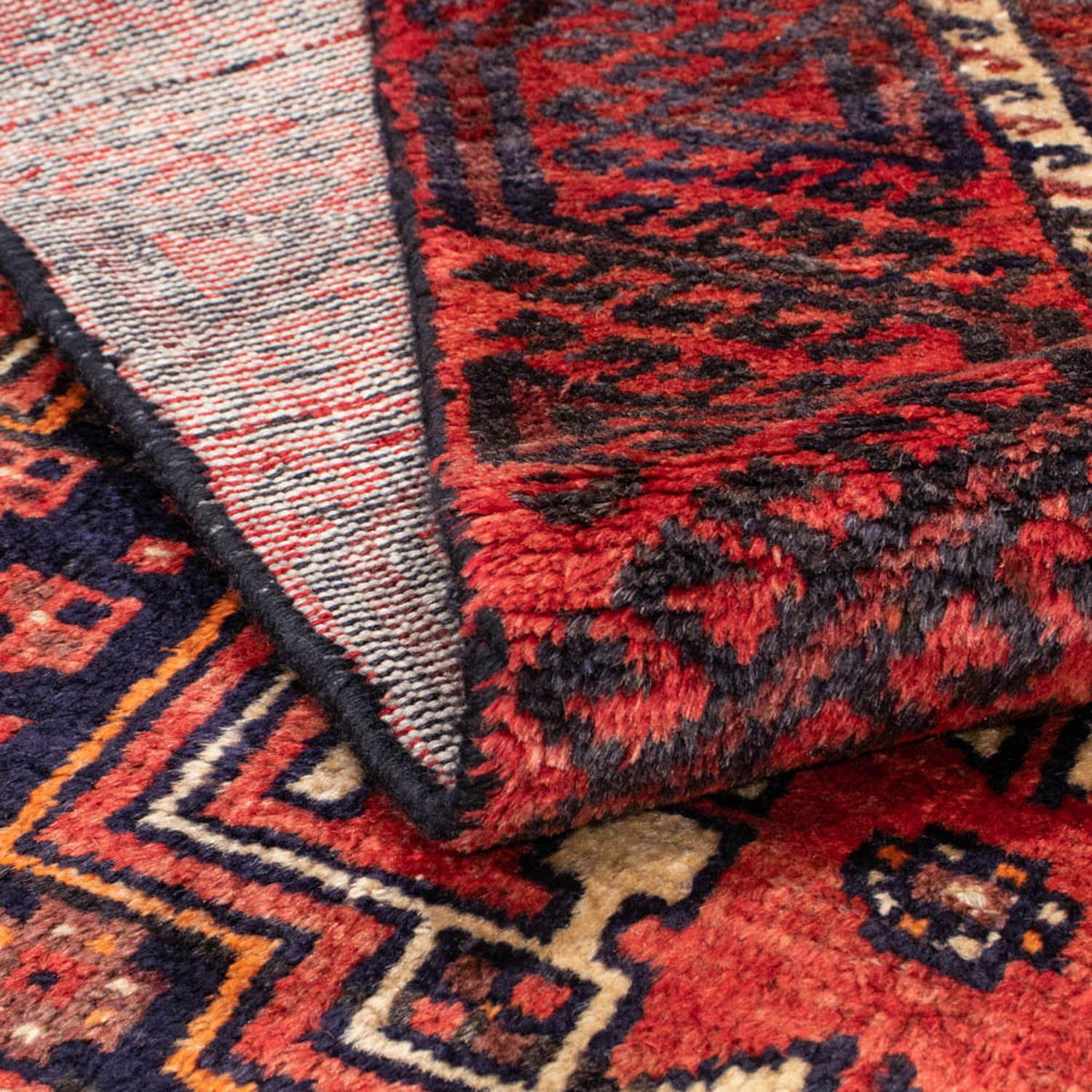 Biegacz Dywan beludżycki - 221 x 110 cm - czerwony