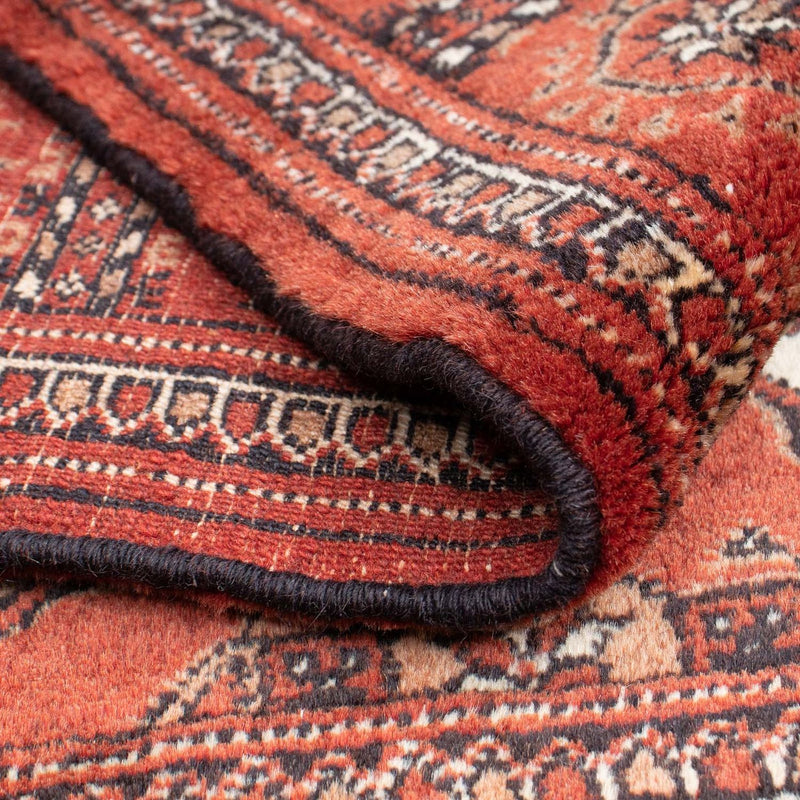 Dywan beludżycki - 143 x 121 cm - ciemna czerwień