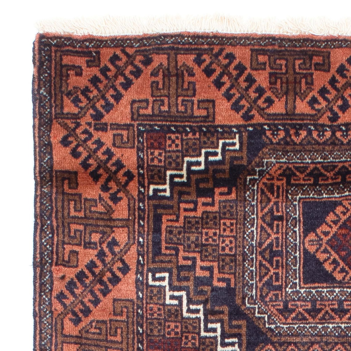 Dywan beludżycki - 153 x 89 cm - ciemnoniebieski