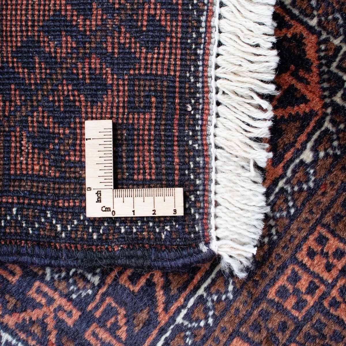 Dywan beludżycki - 153 x 89 cm - ciemnoniebieski