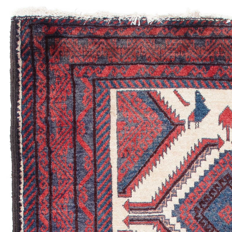 Dywan beludżycki - 156 x 96 cm - beżowy