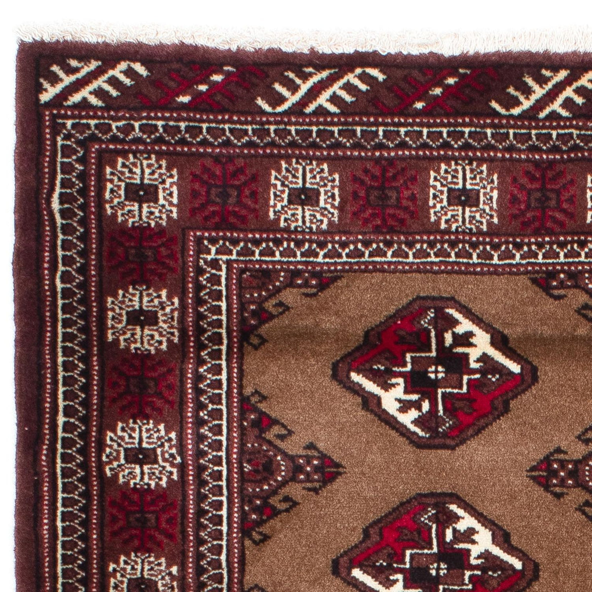 Dywan beludżycki - 151 x 102 cm - brązowy