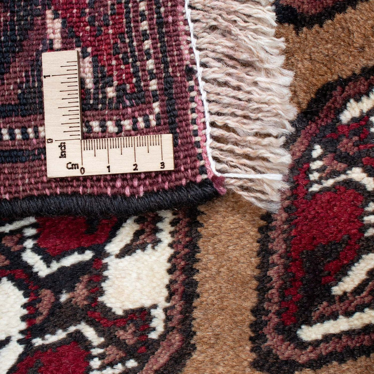 Dywan beludżycki - 164 x 110 cm - brązowy