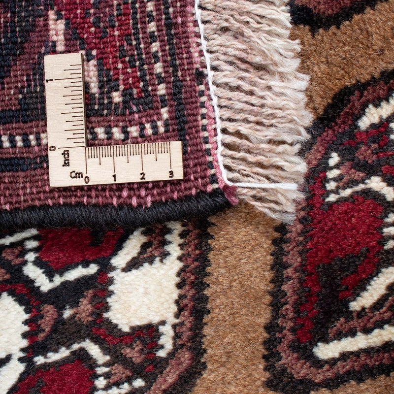 Dywan beludżycki - 164 x 110 cm - brązowy