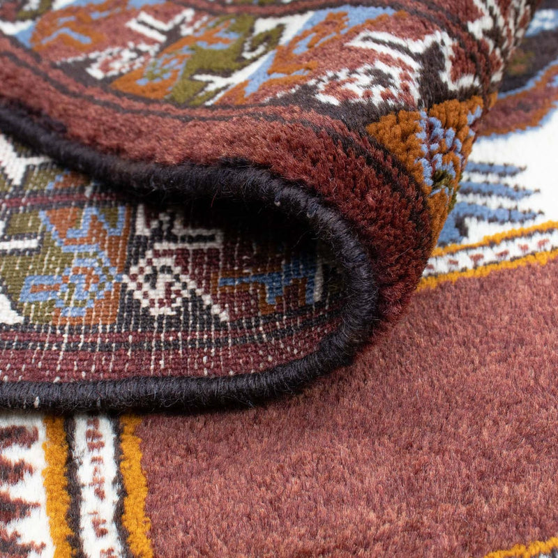 Dywan beludżycki - 160 x 102 cm - brązowy