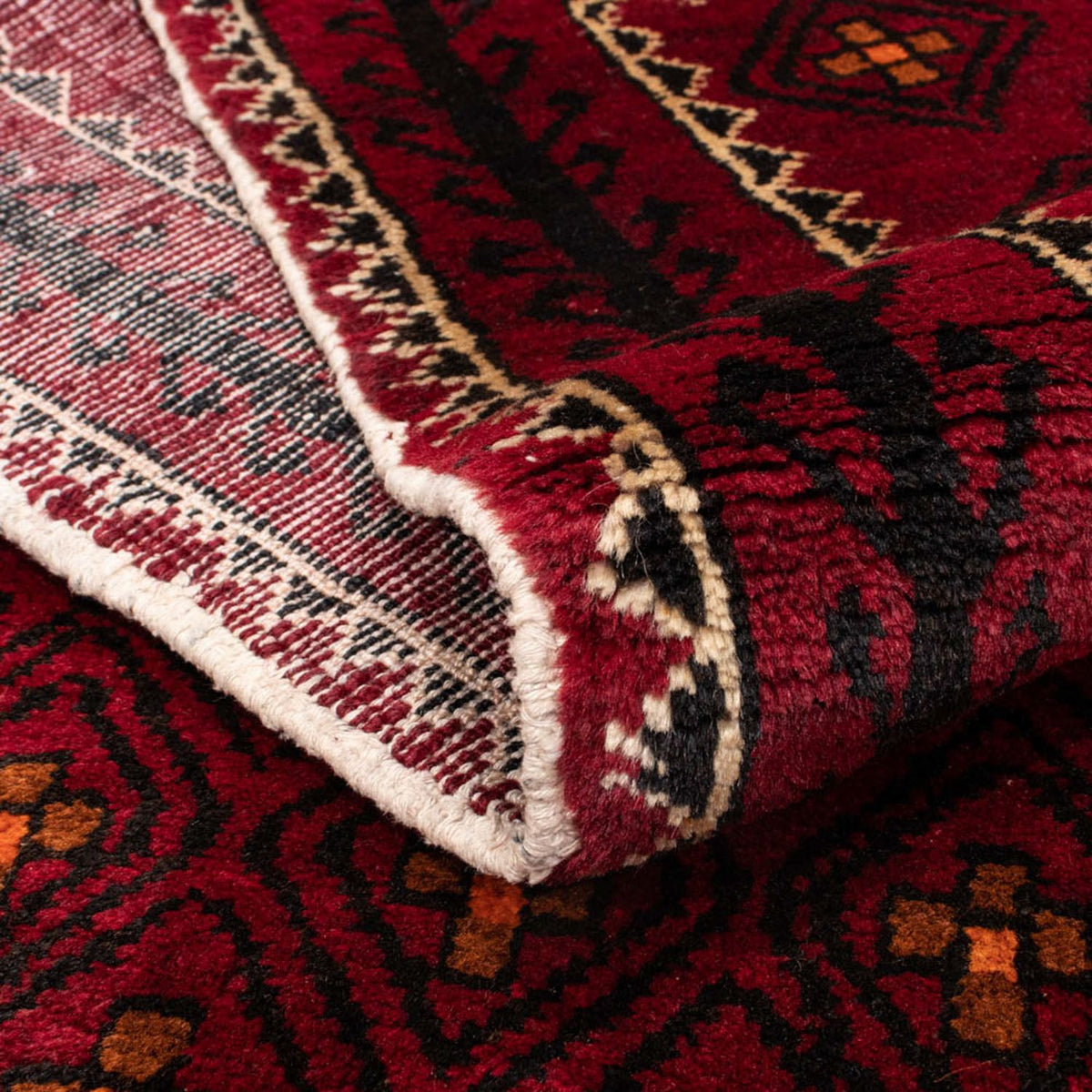 Biegacz Dywan beludżycki - 182 x 103 cm - ciemna czerwień