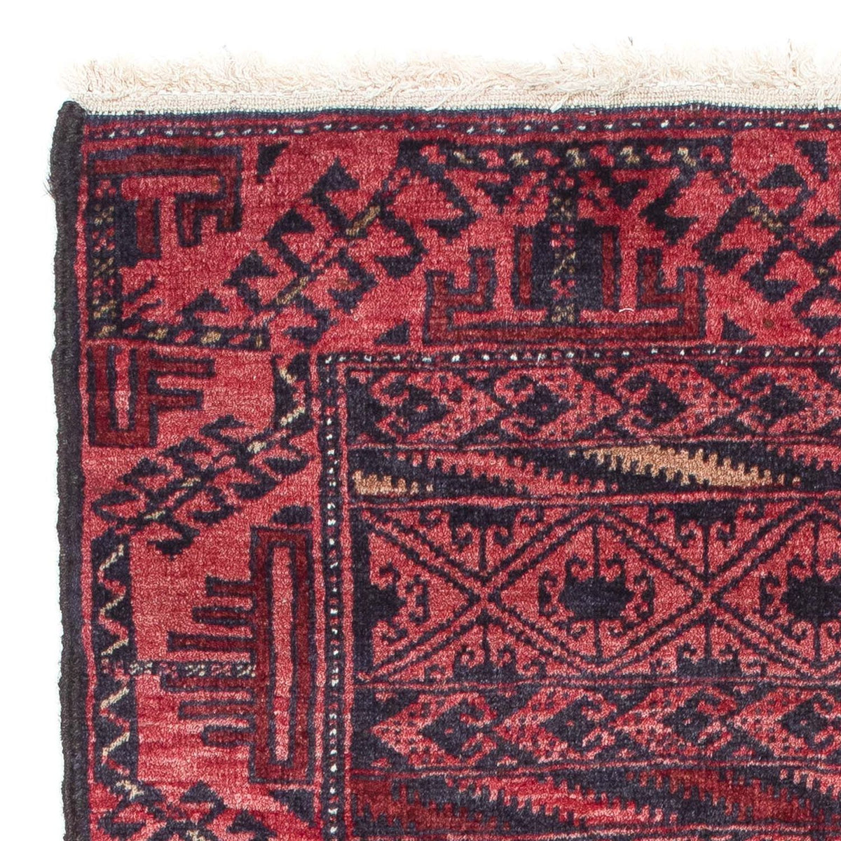 Dywan beludżycki - 146 x 77 cm - jasna czerwień