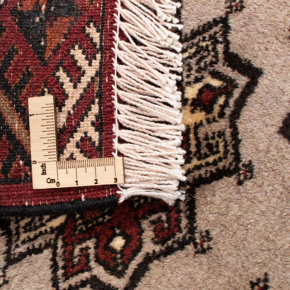 Dywan beludżycki - 154 x 112 cm - szary