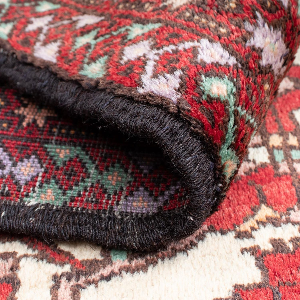 Dywan beludżycki - 147 x 99 cm - czerwony