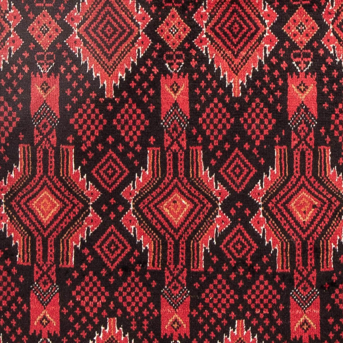 Biegacz Dywan beludżycki - 187 x 103 cm - czerwony