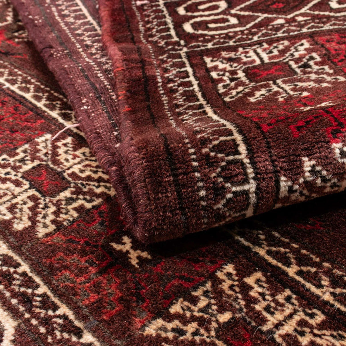 Dywan beludżycki - 145 x 110 cm - rdza