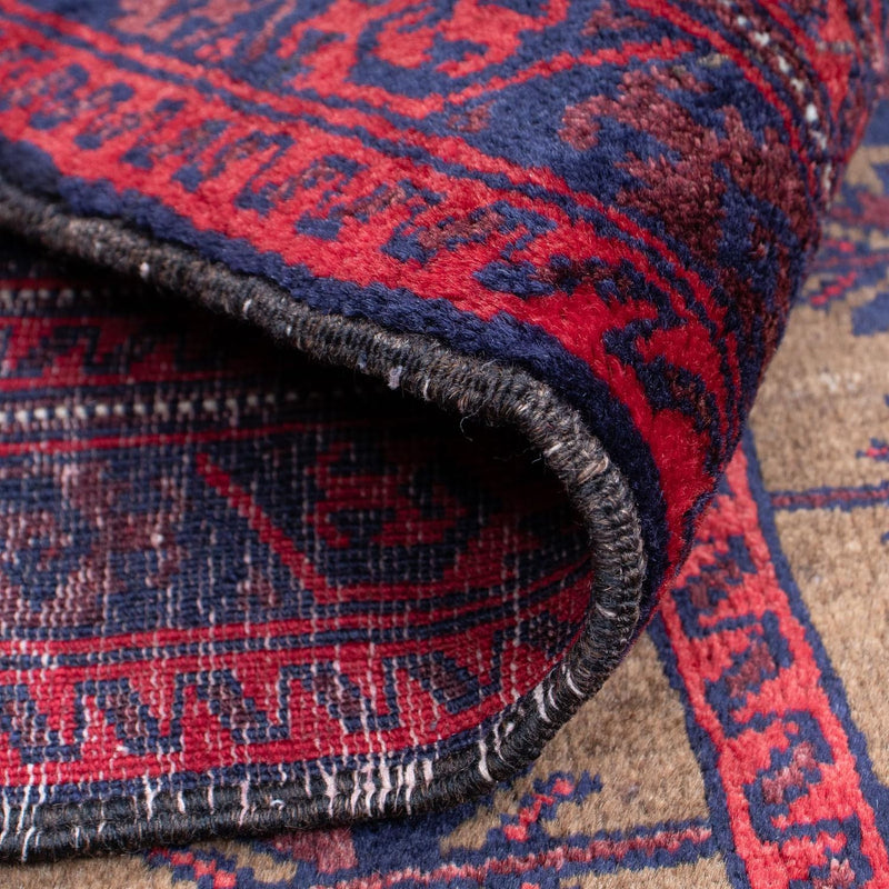 Dywan beludżycki - 147 x 89 cm - brązowy