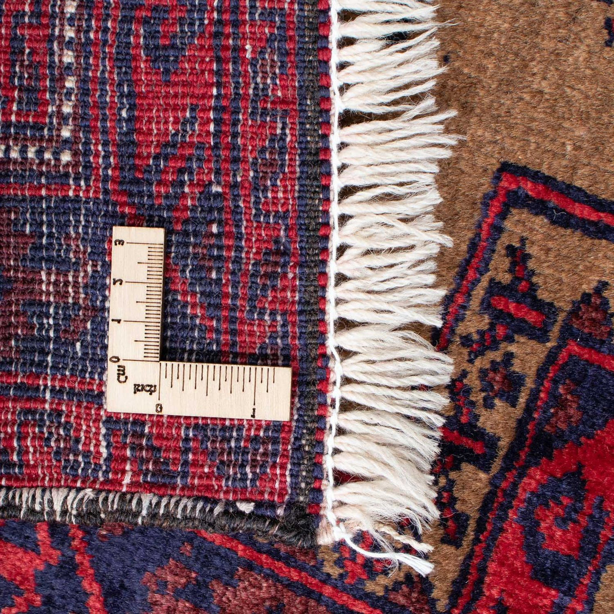 Dywan beludżycki - 147 x 89 cm - brązowy