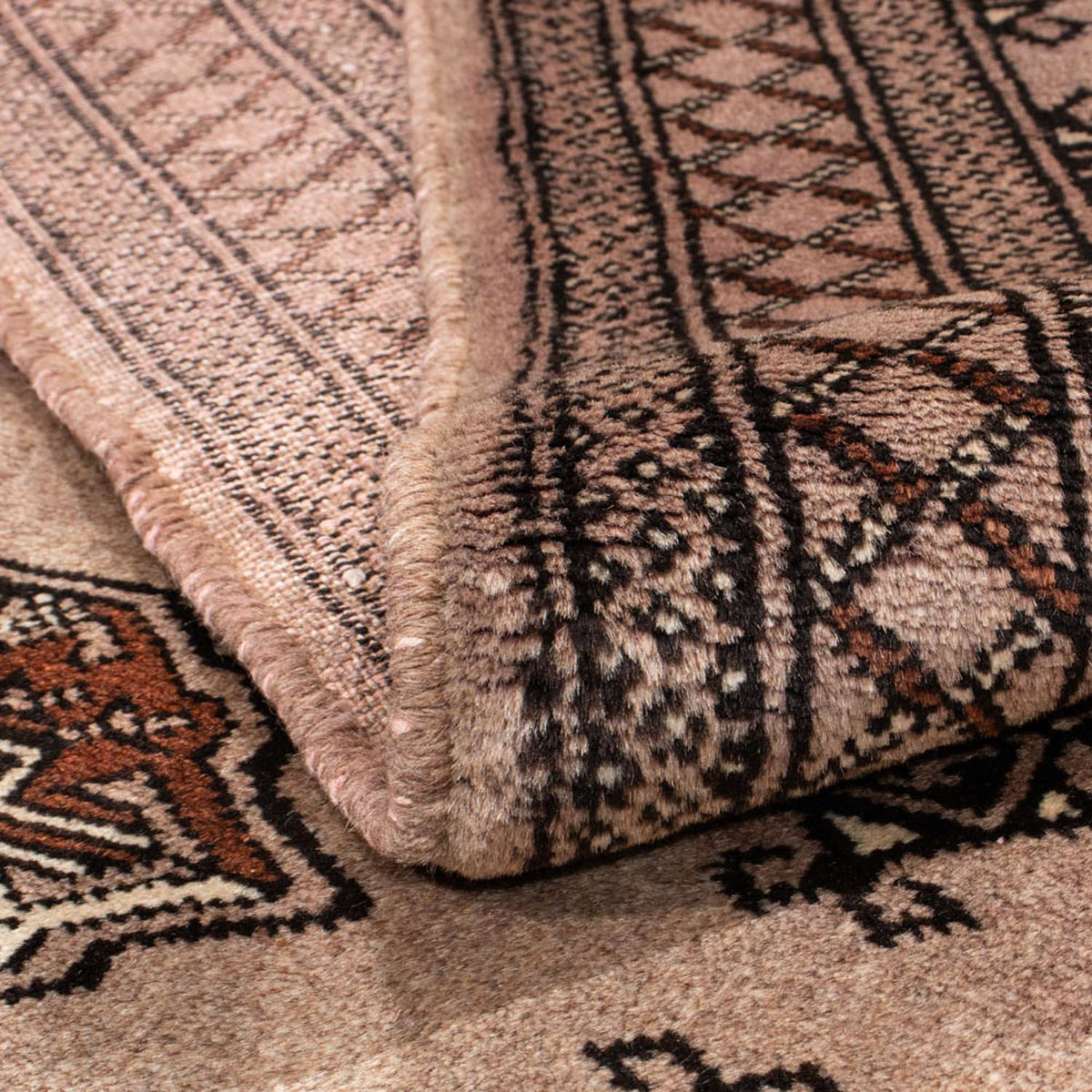 Dywan beludżycki - 159 x 109 cm - jasna mocca