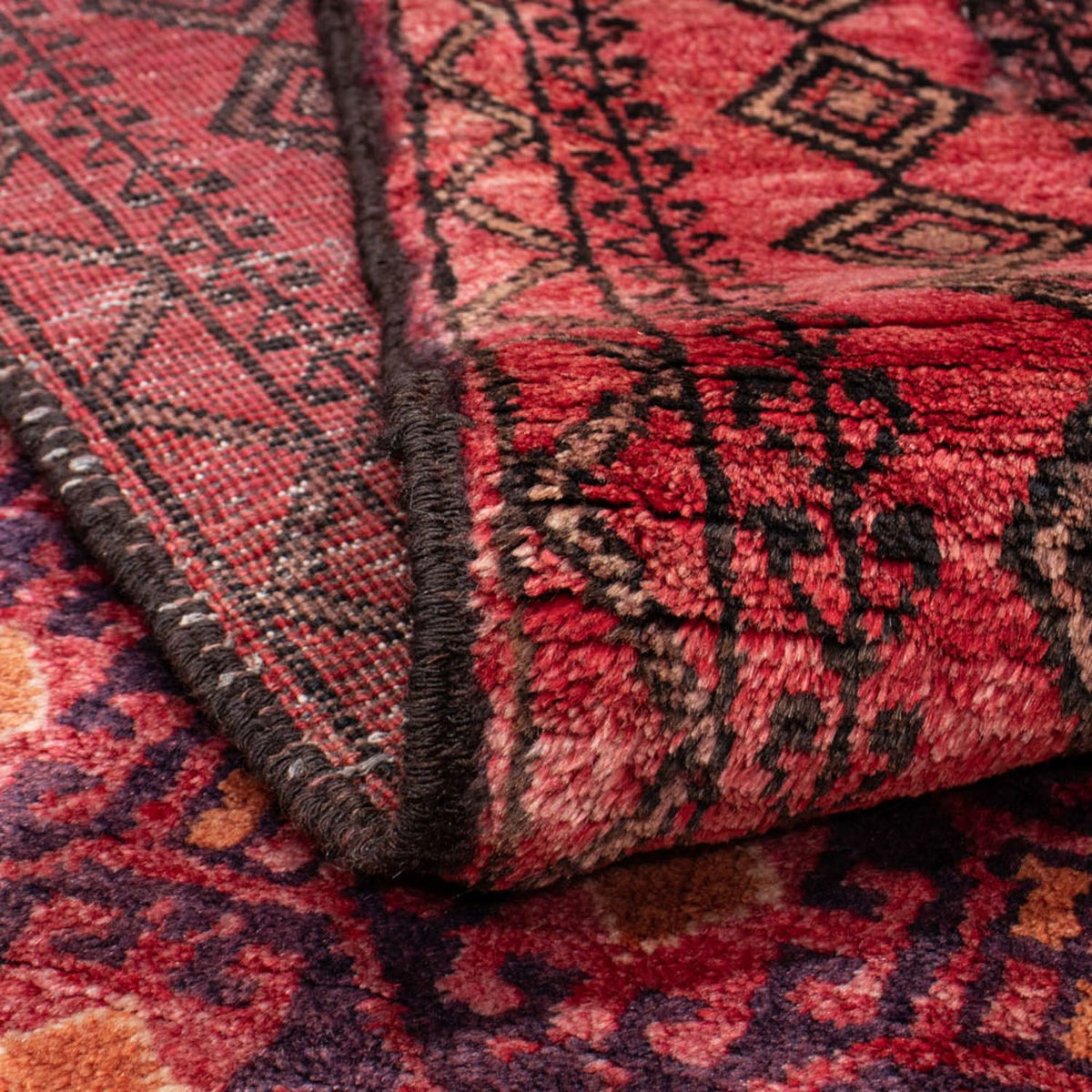 Biegacz Dywan beludżycki - 227 x 110 cm - jasna czerwień