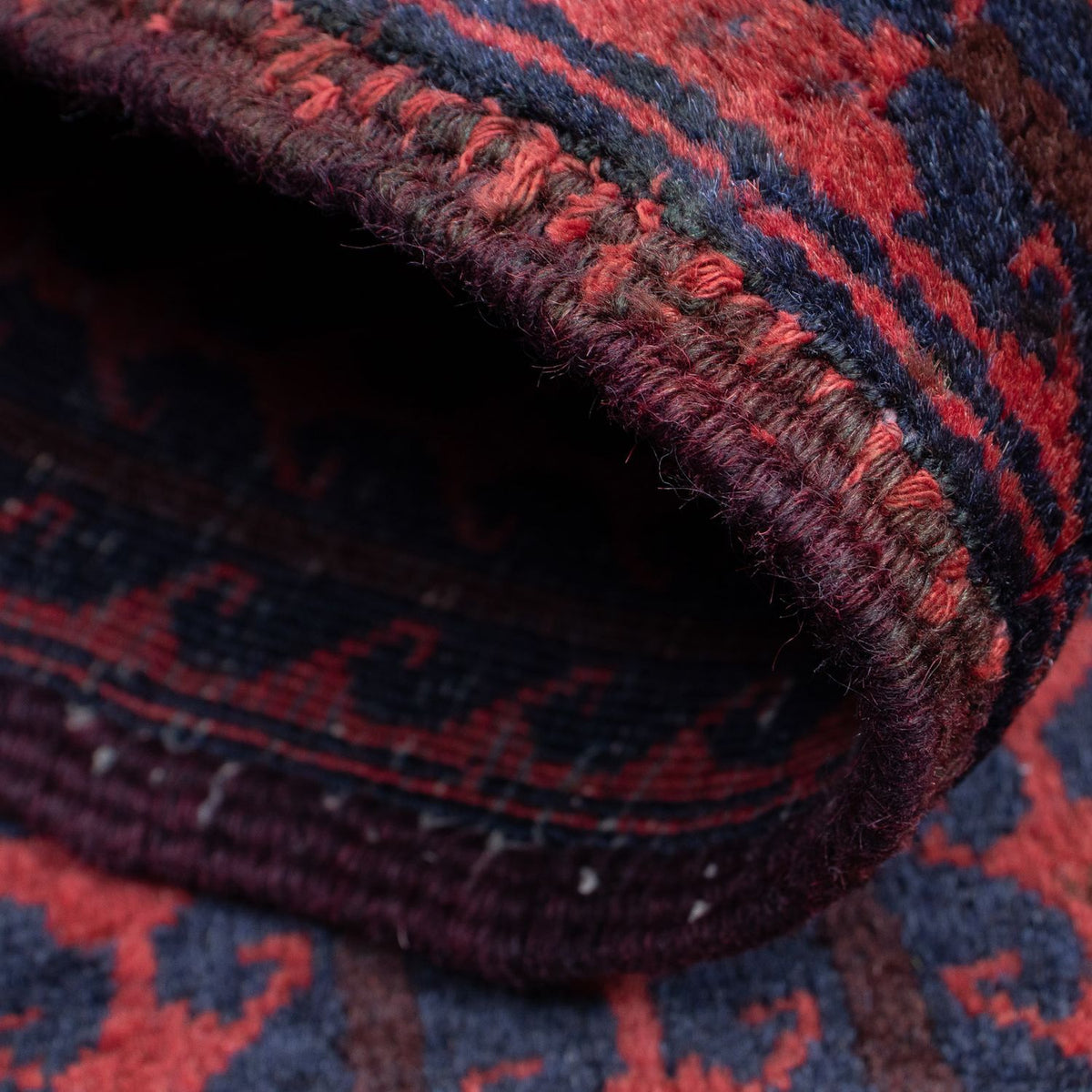 Dywan beludżycki - 147 x 83 cm - czerwony