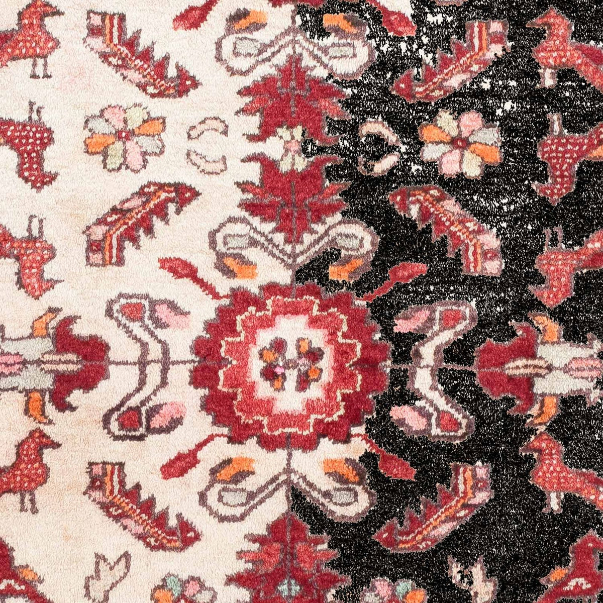 Dywan beludżycki - 155 x 92 cm - ciemna czerwień