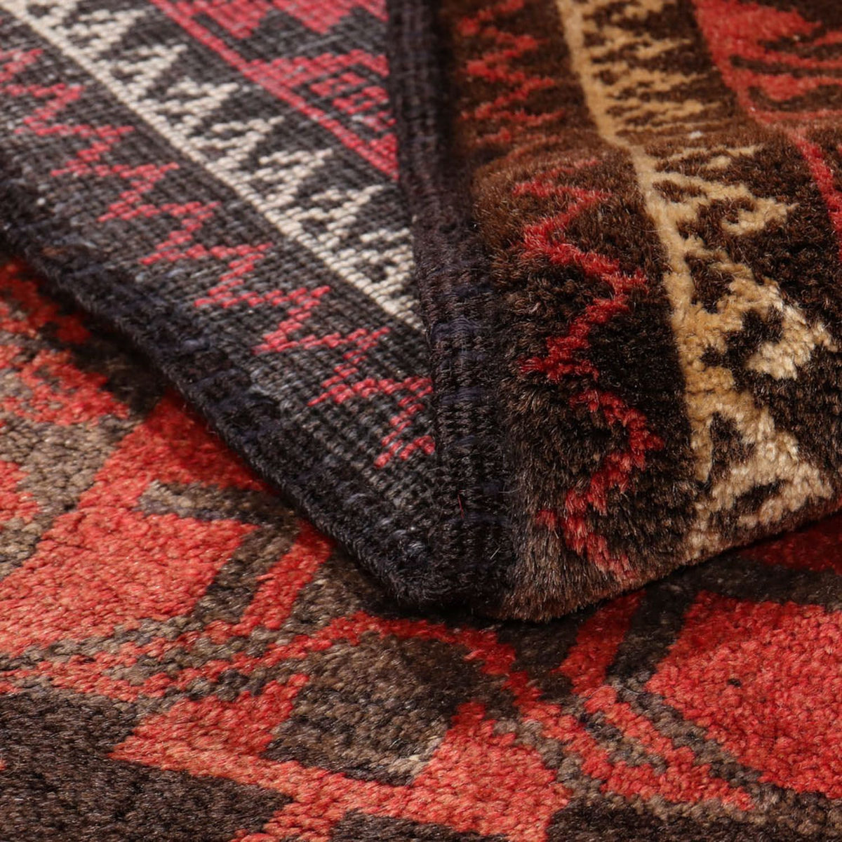 Biegacz Dywan beludżycki - 225 x 123 cm - jasna czerwień