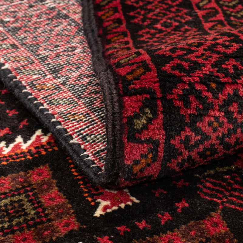 Biegacz Dywan beludżycki - 206 x 113 cm - ciemna czerwień