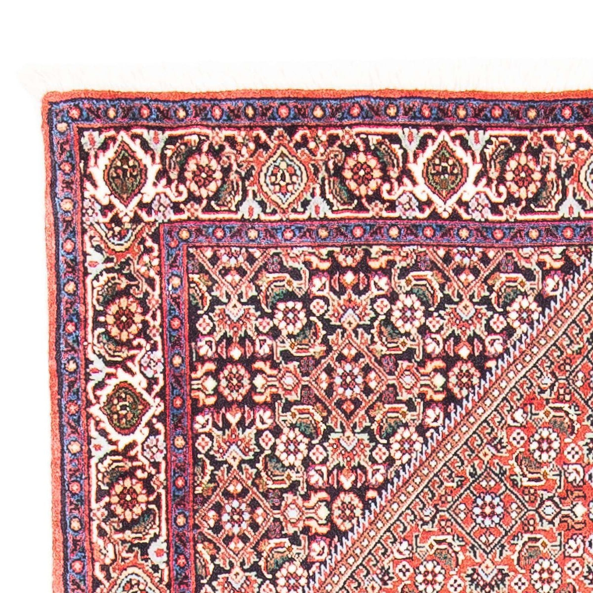 Dywan perski - Bijar - 156 x 88 cm - łososiowy