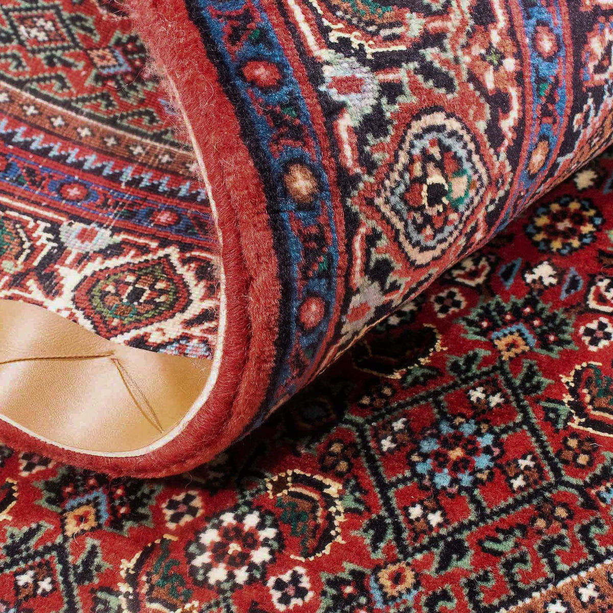 Dywan perski - Bijar - 156 x 88 cm - łososiowy