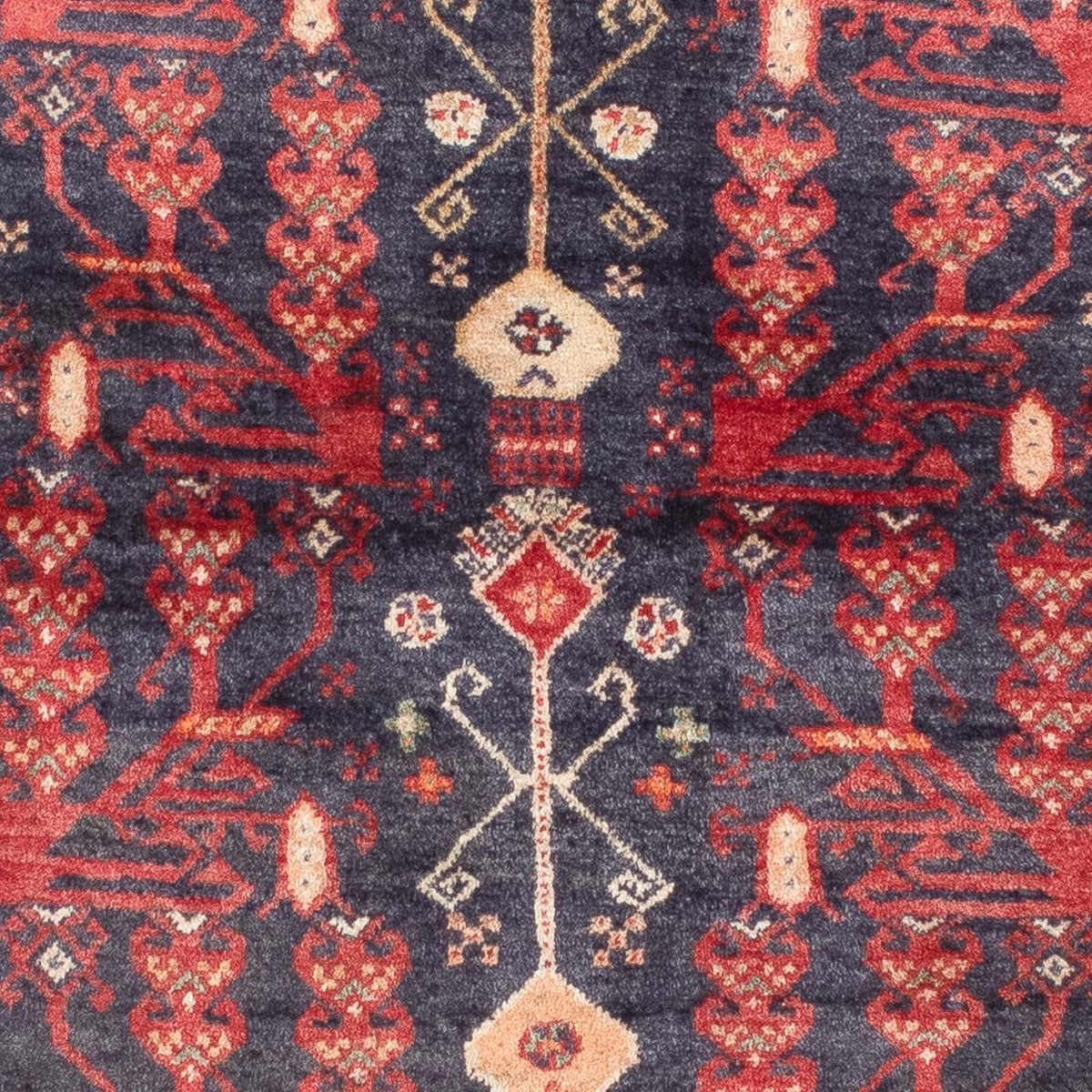 Dywan beludżycki - 150 x 85 cm - ciemnoniebieski