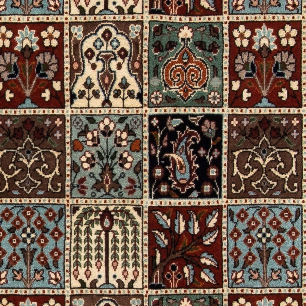 Dywan perski - Klasyczny - 221 x 140 cm - wielokolorowy