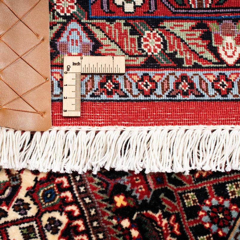 Dywan perski - Bijar - 248 x 202 cm - ciemna czerwień