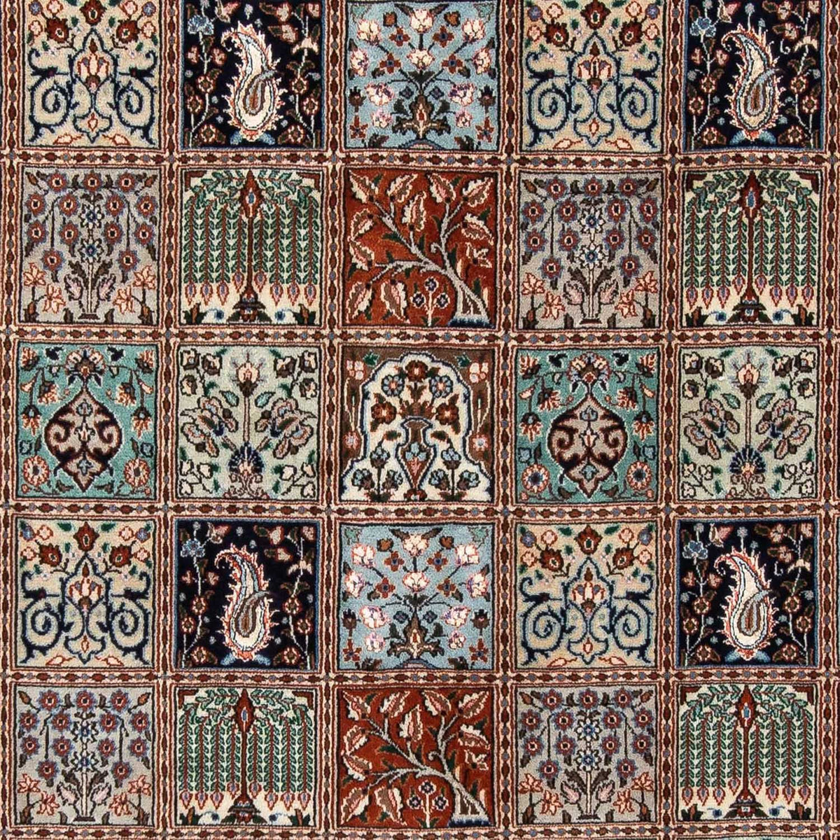 Dywan perski - Klasyczny - 228 x 189 cm - wielokolorowy