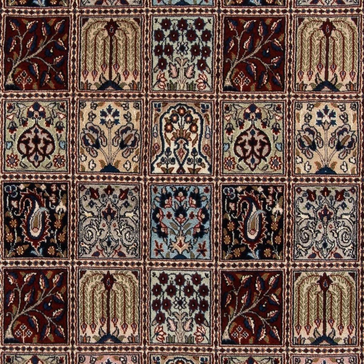 Dywan perski - Klasyczny - 225 x 181 cm - wielokolorowy