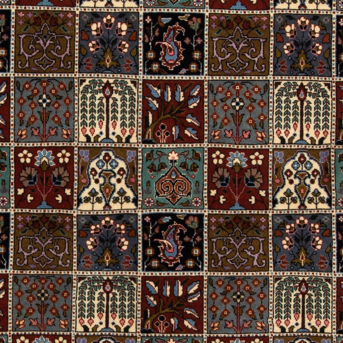 Dywan perski - Klasyczny - 194 x 139 cm - wielokolorowy