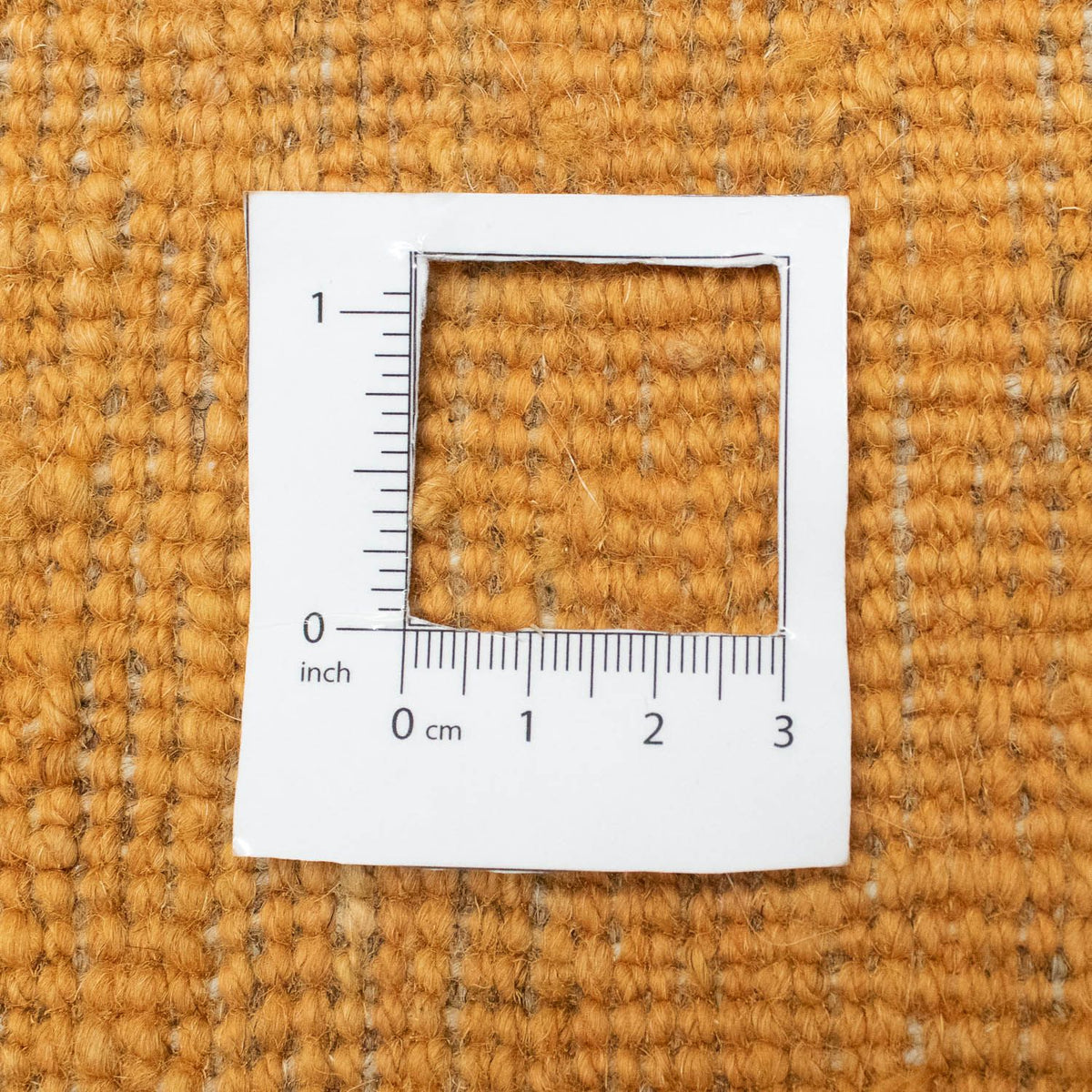 Dywan Gabbeh - perski - 145 x 110 cm - złoto