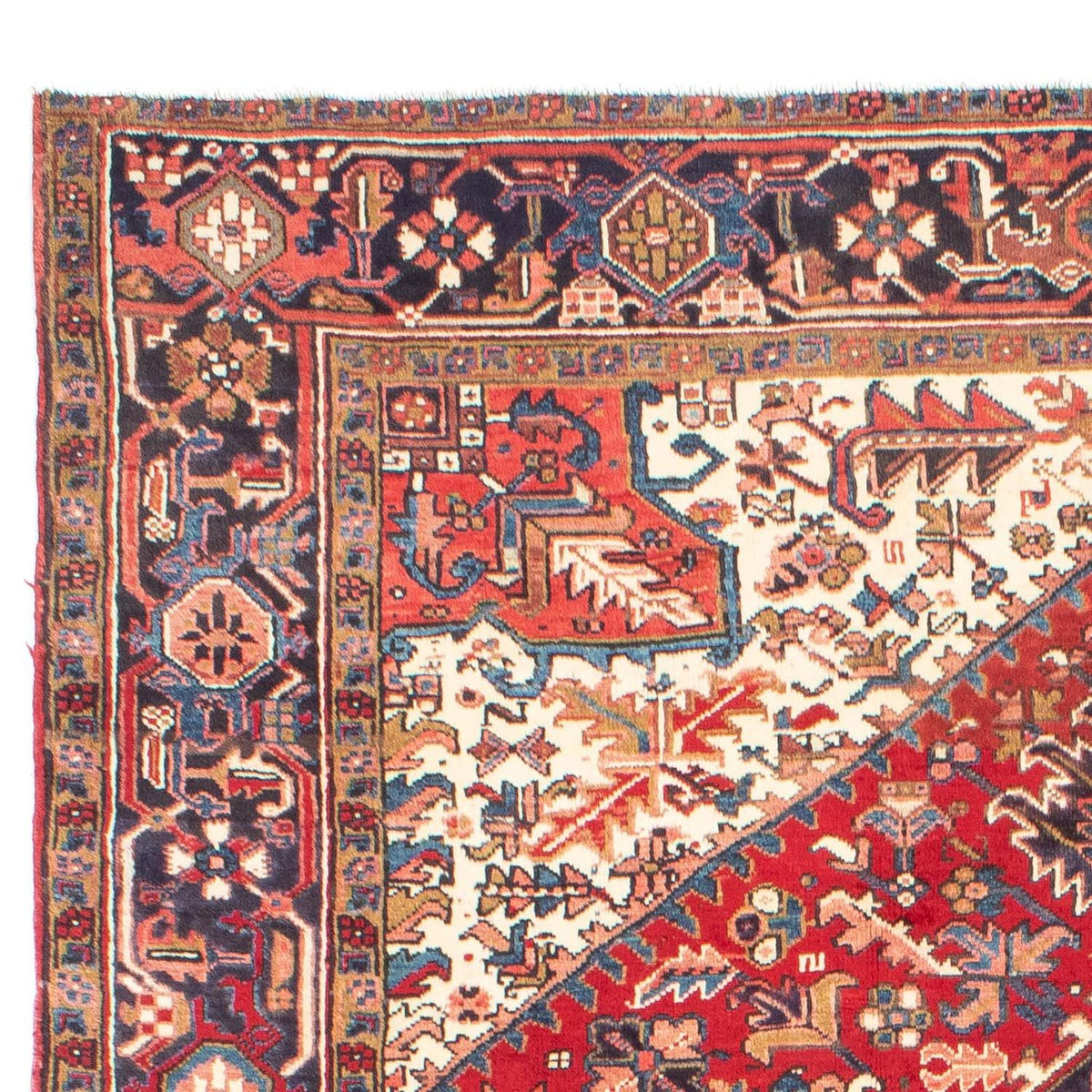 Perski dywan - Nomadyczny - 275 x 217 cm - czerwony