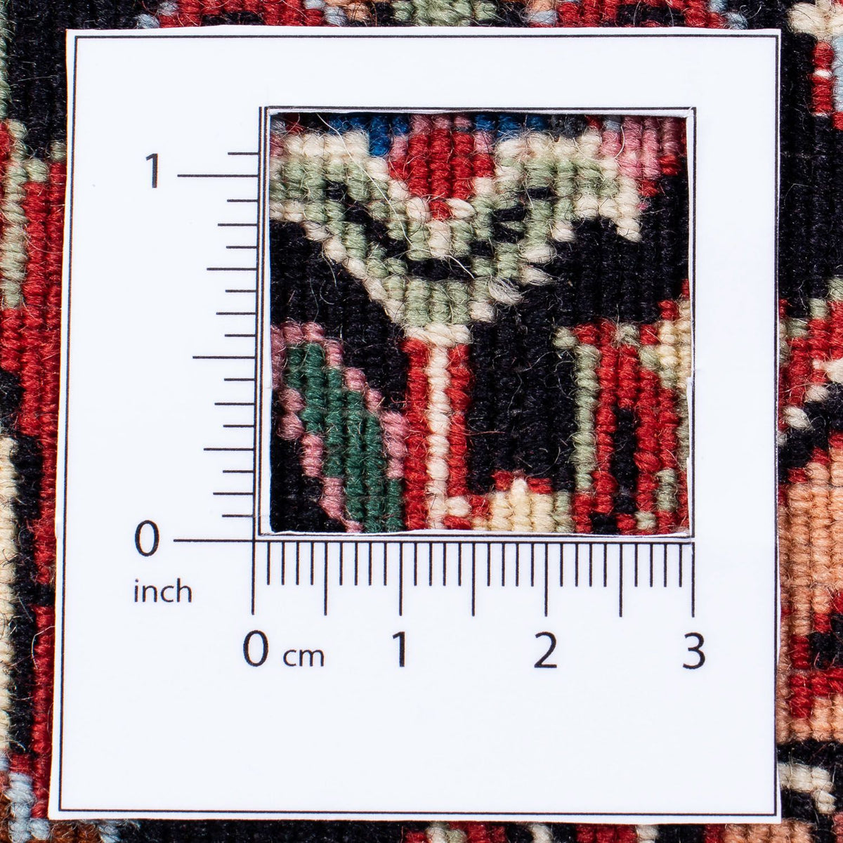 Dywan perski - Bijar - 300 x 252 cm - ciemna czerwień