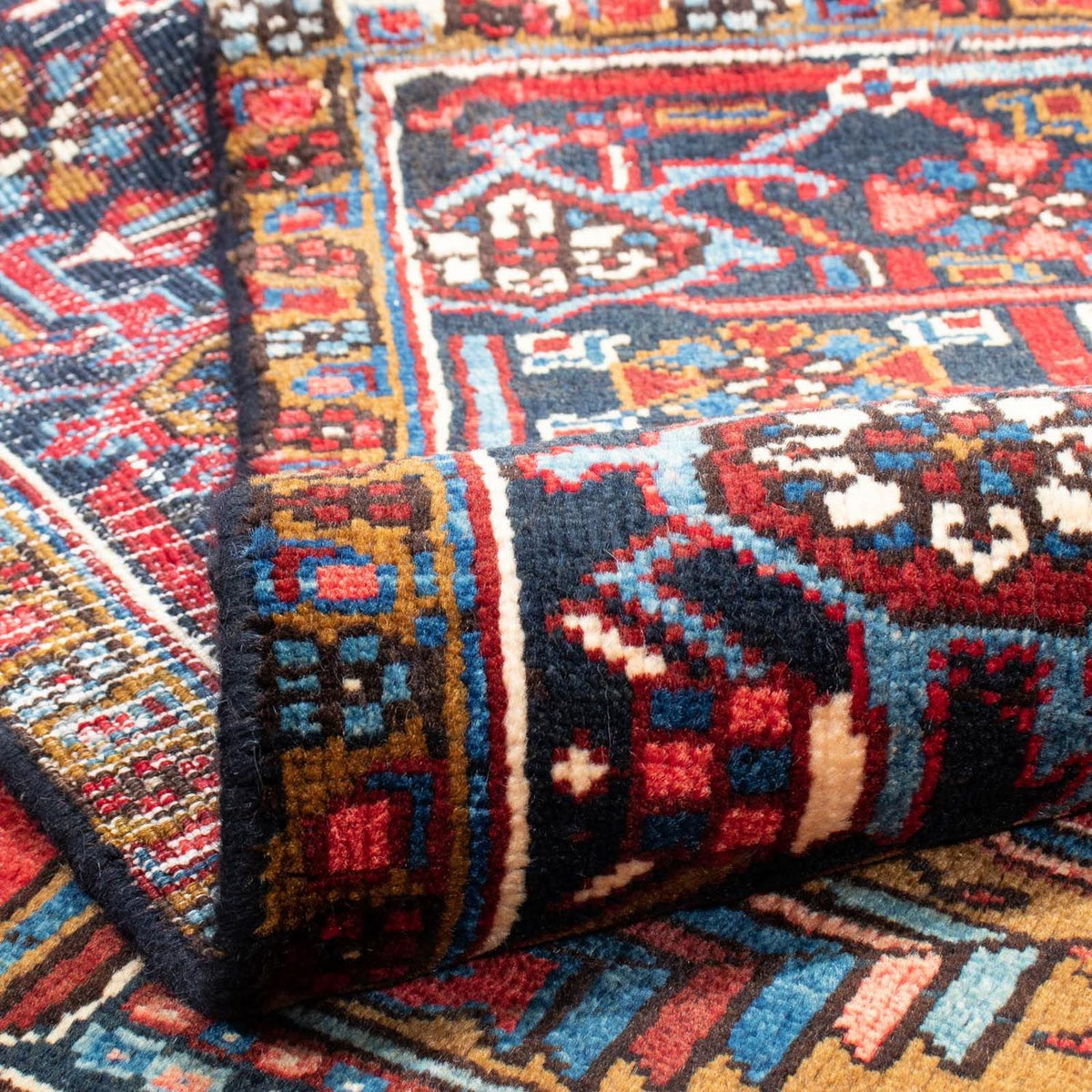 Perski dywan - Nomadyczny - 275 x 198 cm - jasna czerwień