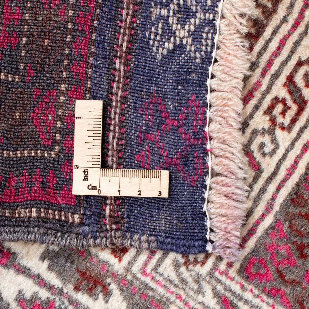 Dywan beludżycki - 137 x 100 cm - beżowy