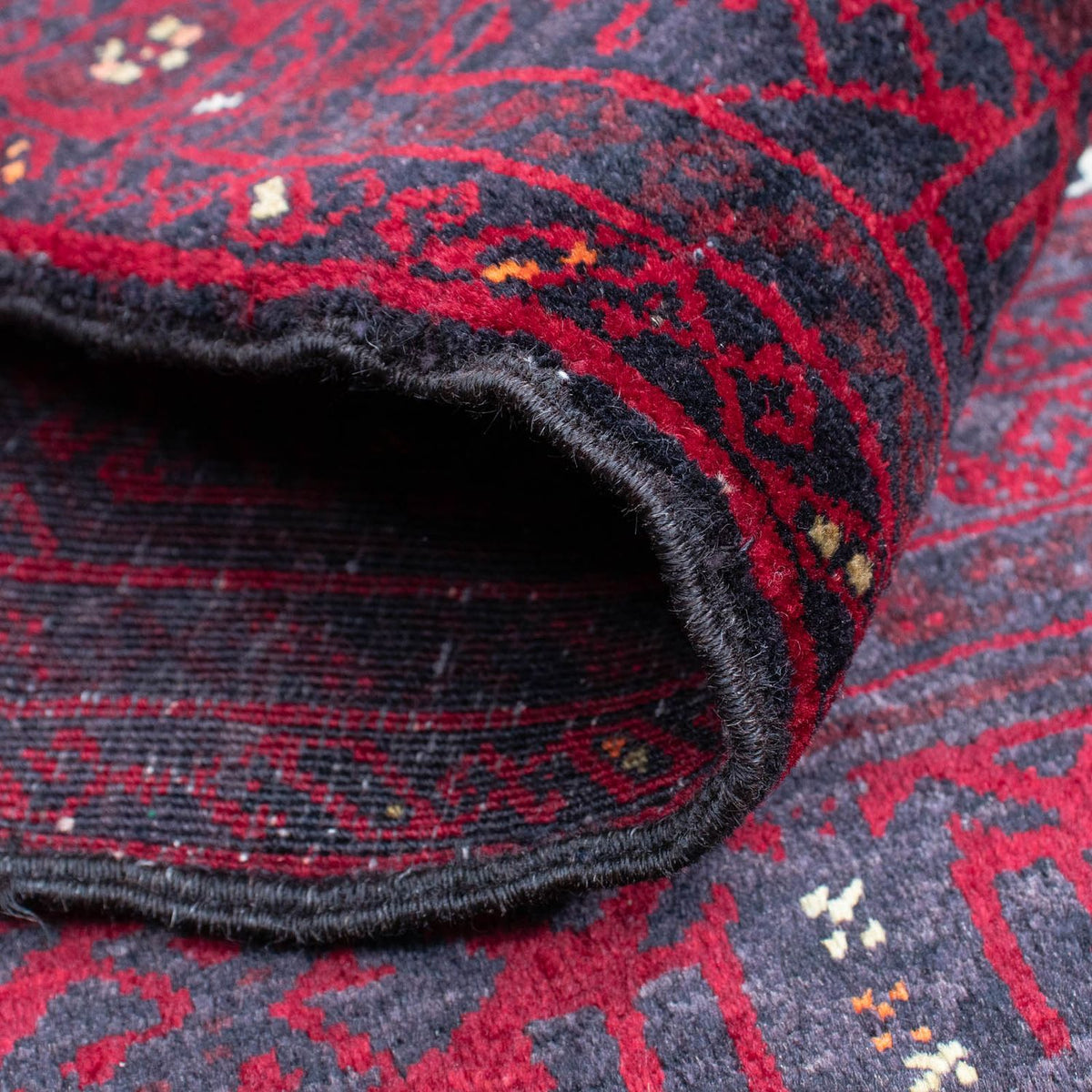 Dywan beludżycki - 148 x 92 cm - ciemna czerwień