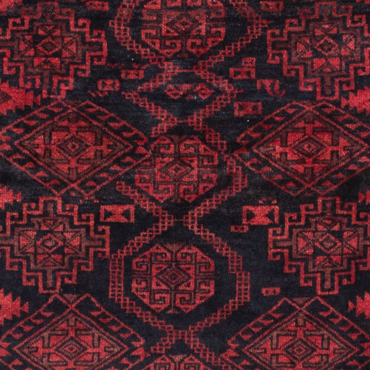 Dywan beludżycki - 151 x 100 cm - ciemnoniebieski