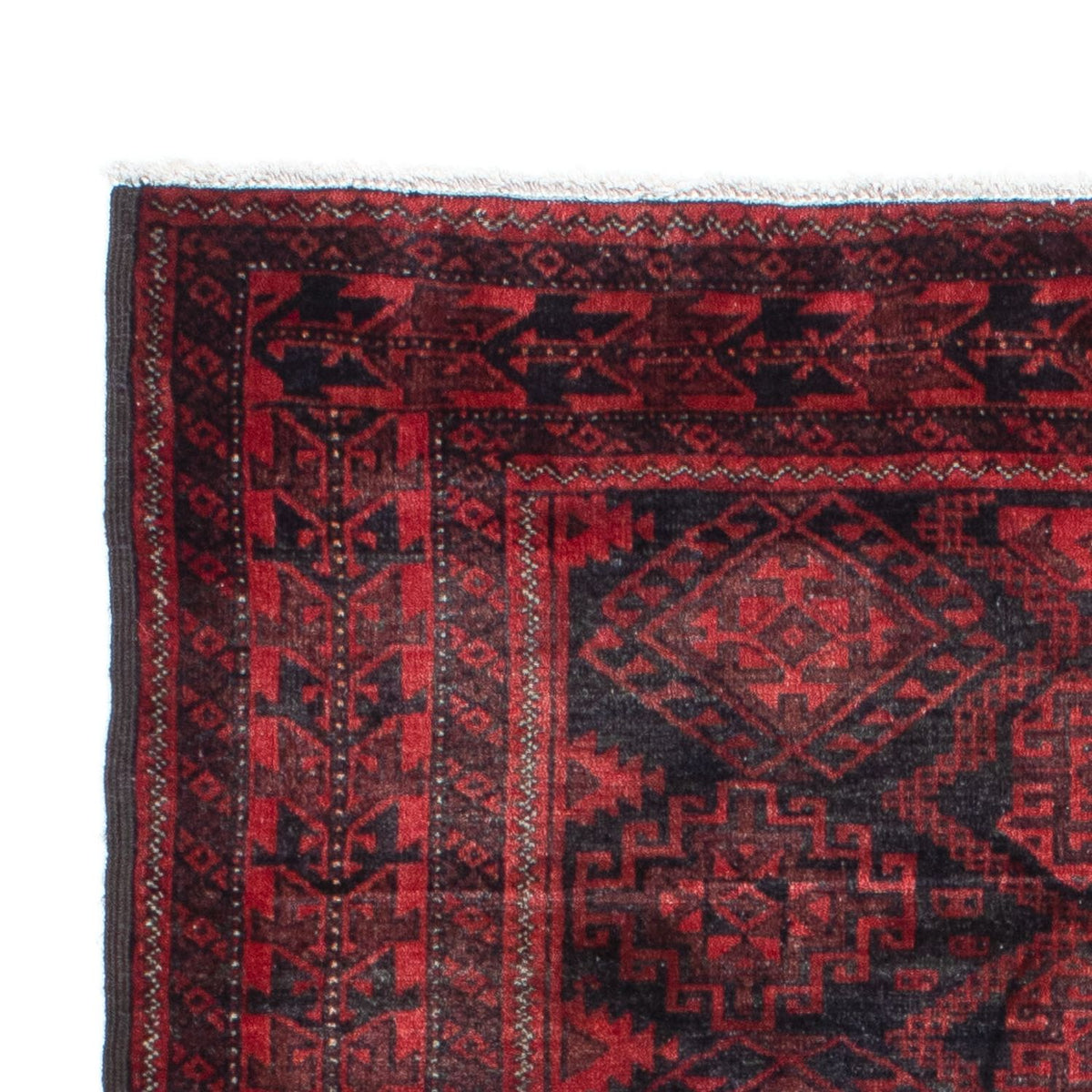 Dywan beludżycki - 151 x 100 cm - ciemnoniebieski