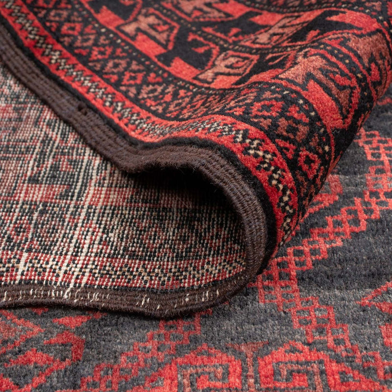 Dywan beludżycki - 151 x 100 cm - ciemnoniebieski