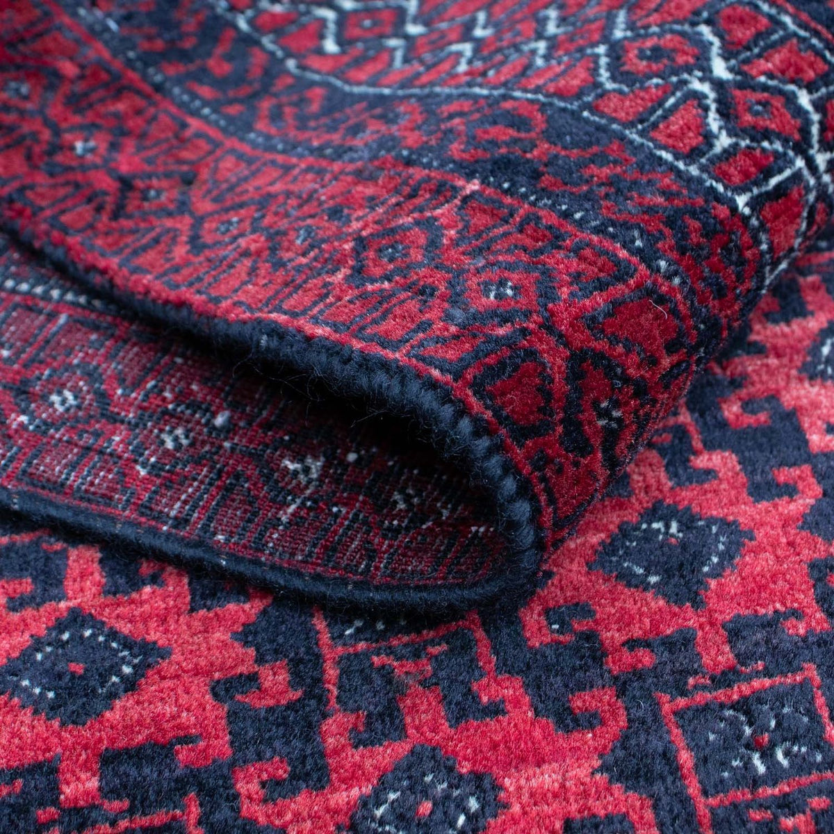 Dywan beludżycki - 150 x 89 cm - ciemna czerwień