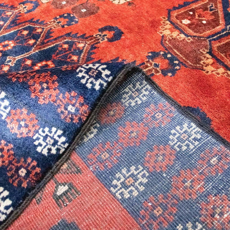 Biegacz Dywan beludżycki - 231 x 123 cm - ciemna czerwień