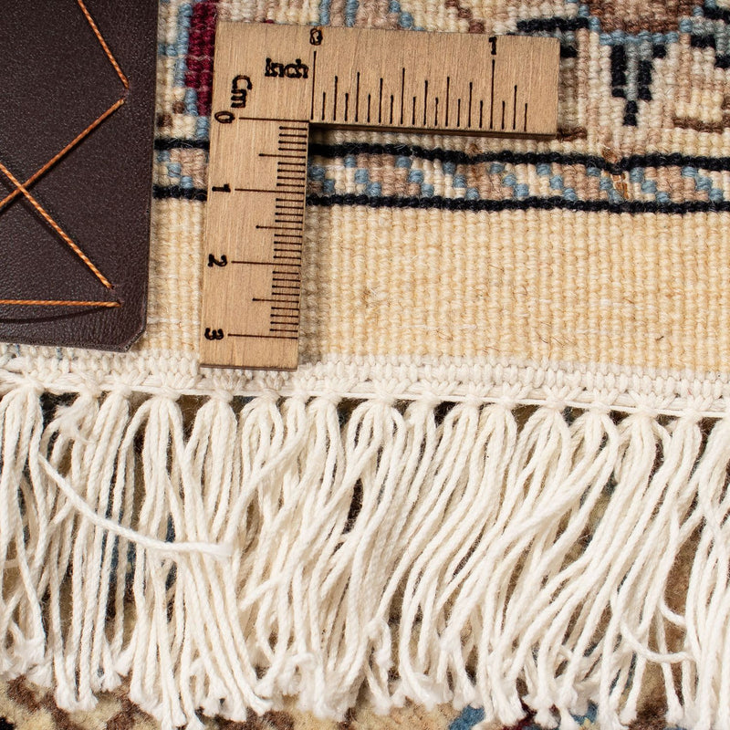 Dywan perski - Nain - Królewski kwadratowy  - 203 x 202 cm - beżowy