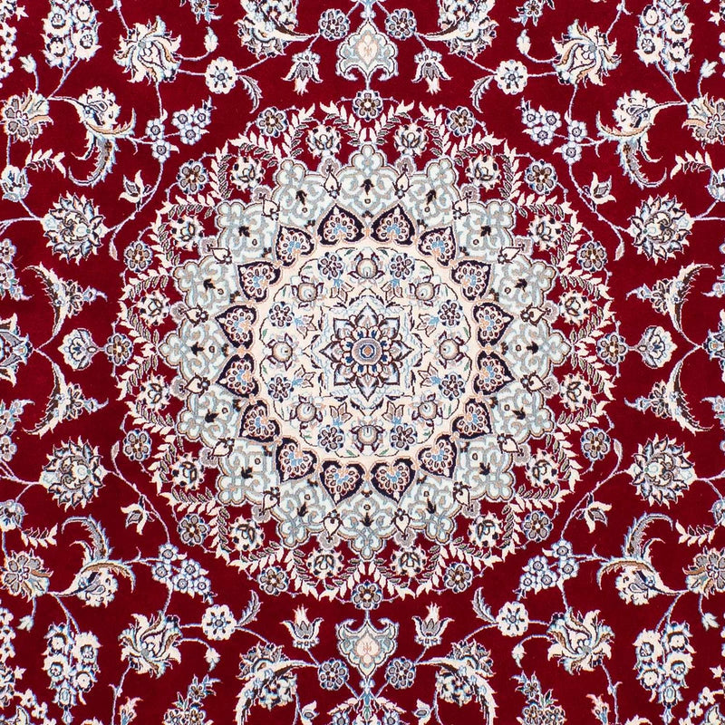 Dywan perski - Nain - Premium - 196 x 158 cm - ciemna czerwień