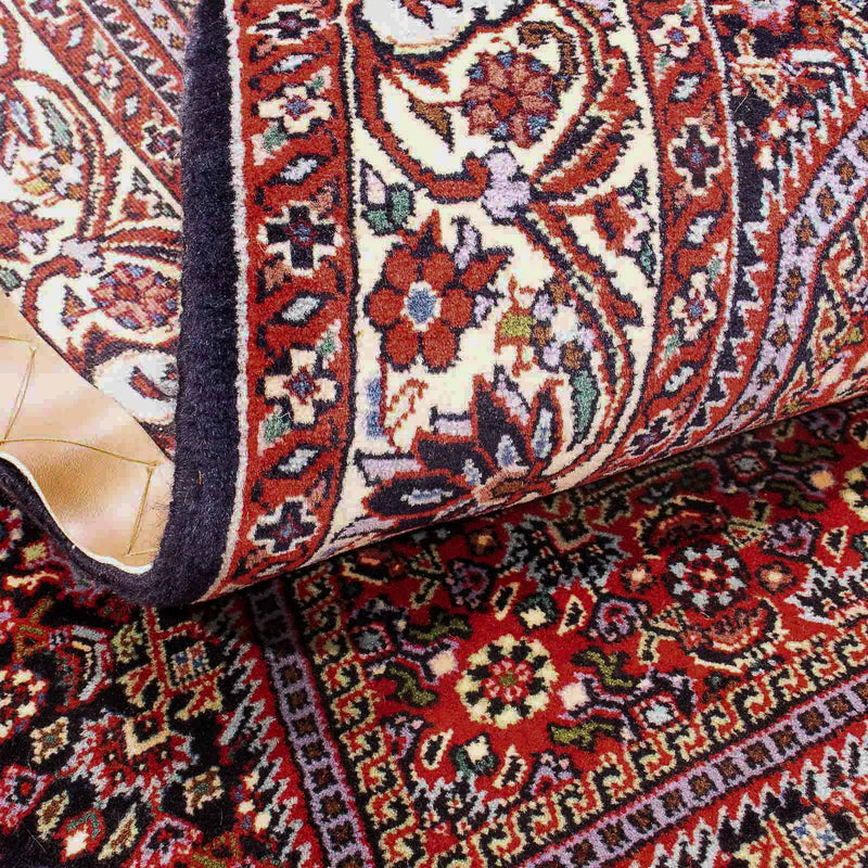 Dywan perski - Bijar - 182 x 112 cm - jasna czerwień