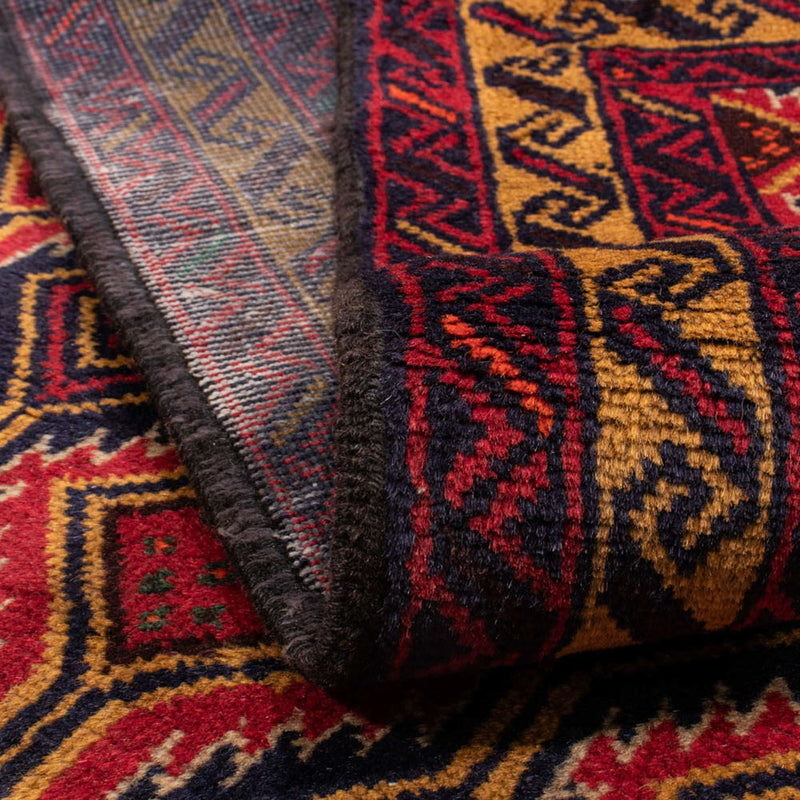 Biegacz Dywan beludżycki - 181 x 98 cm - czerwony