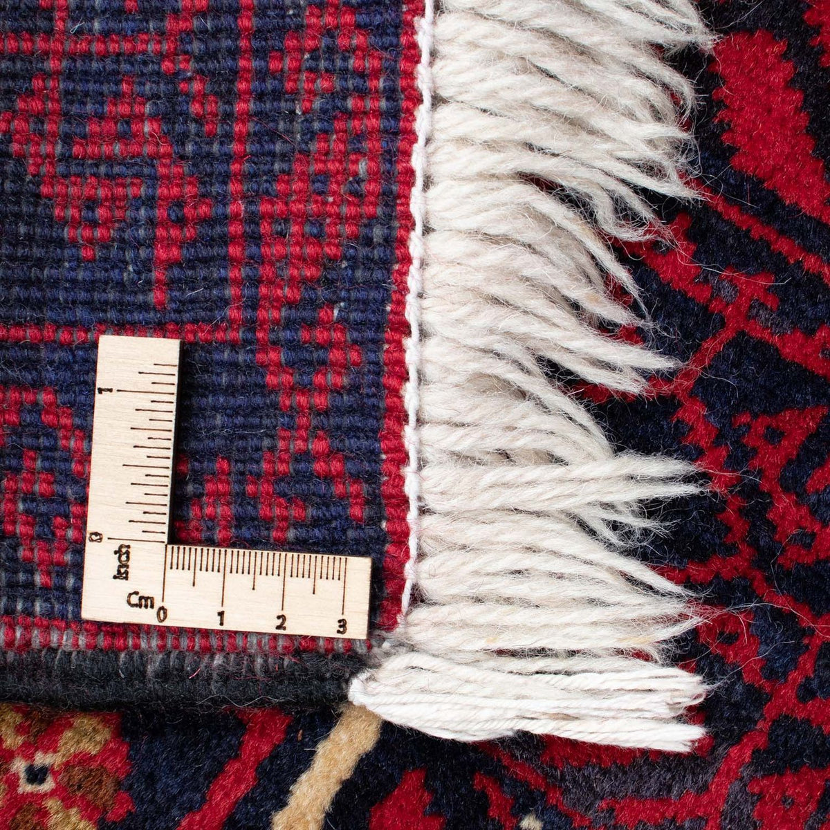 Dywan beludżycki - 146 x 84 cm - ciemna czerwień