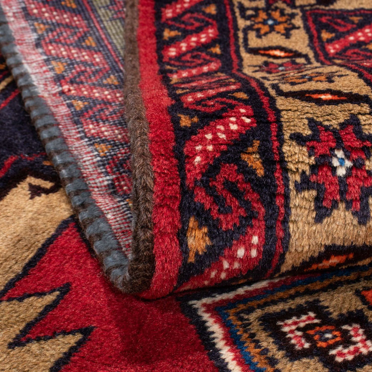 Biegacz Dywan beludżycki - 215 x 111 cm - beżowy