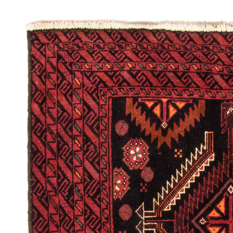 Biegacz Dywan beludżycki - 196 x 106 cm - czerwony