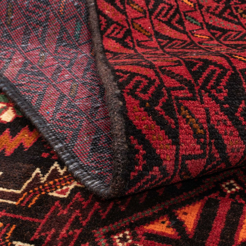 Biegacz Dywan beludżycki - 196 x 106 cm - czerwony